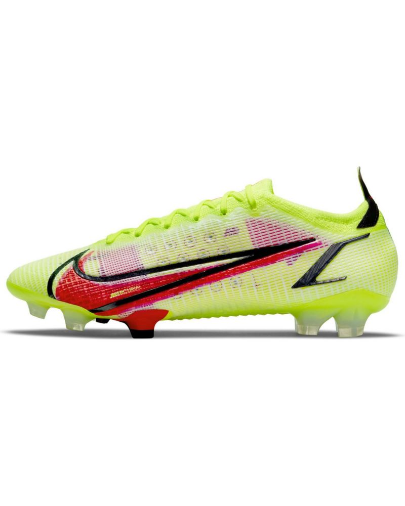 Chaussures de football Nike Mercurial Vapor 14 Elite FG Jaunes