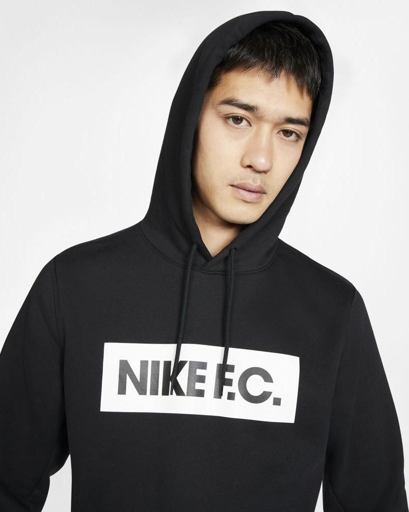 Nike fc deals hoodie black