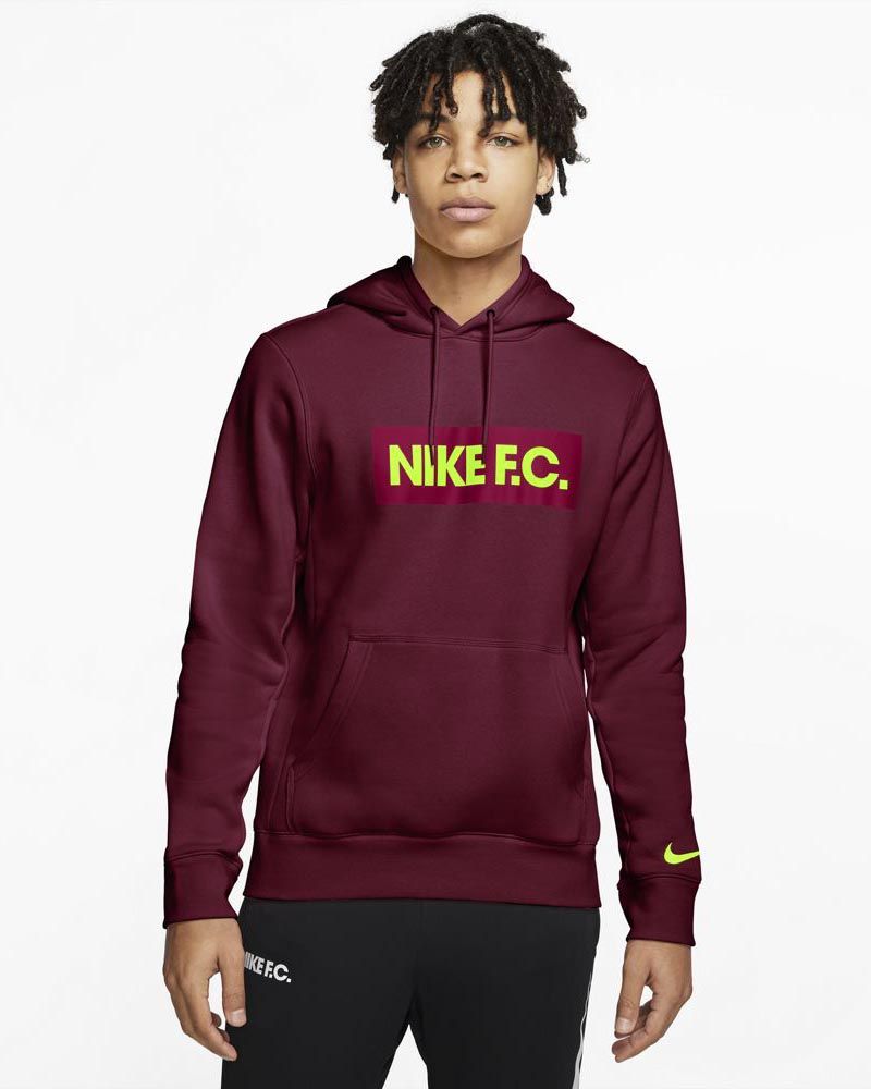 Nike fc pink hoodie top