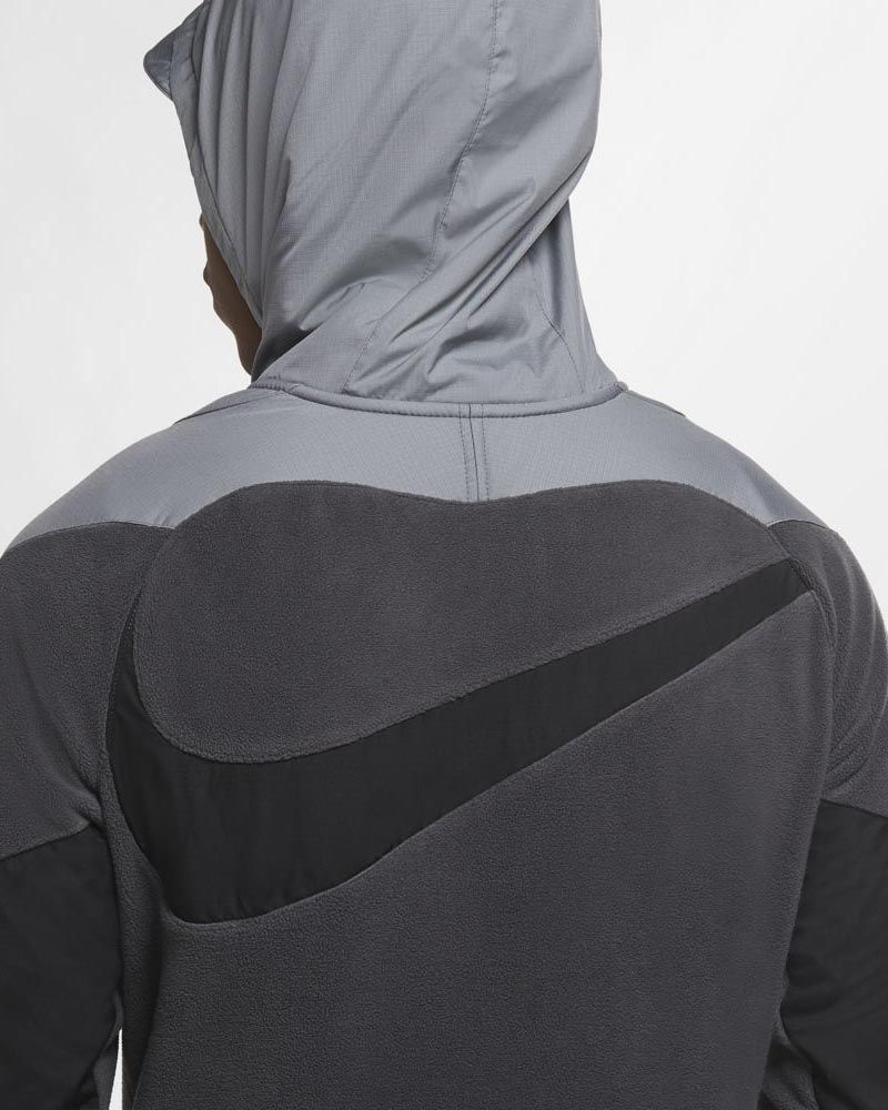 Nike fc woven overlay hoodie outlet