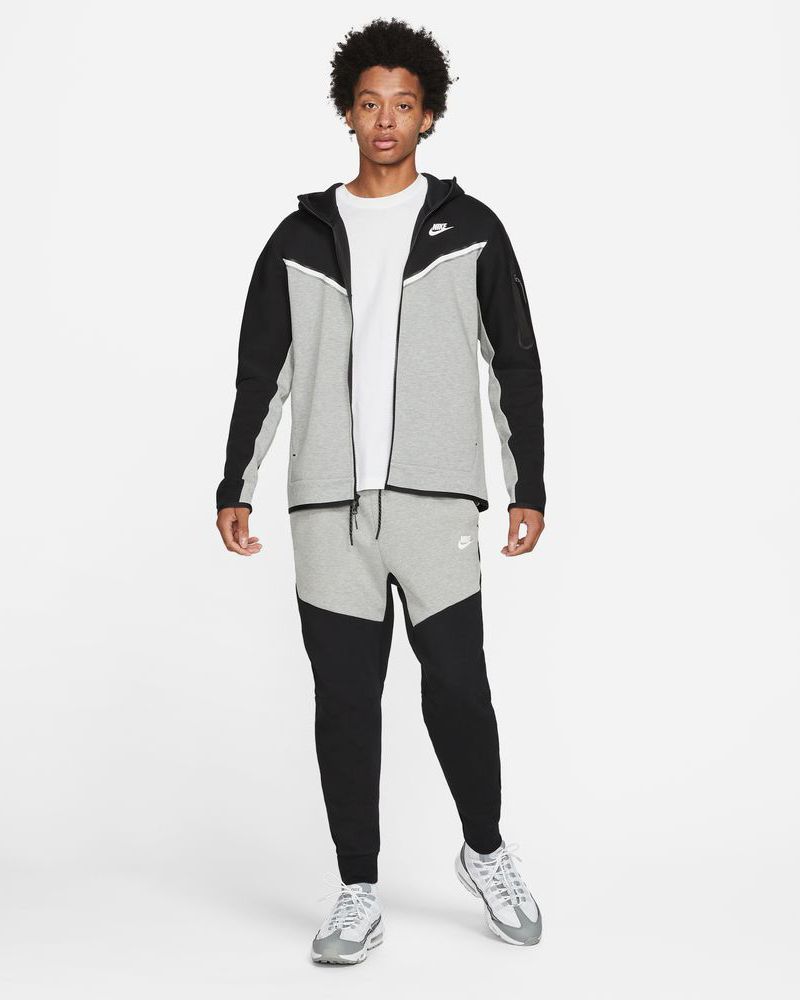 Ensemble nike top gris noir
