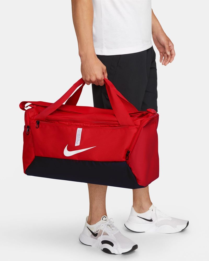 Sac de sport Nike Academy Team (Medium) avec poches latérales - Rouge /  Zwart