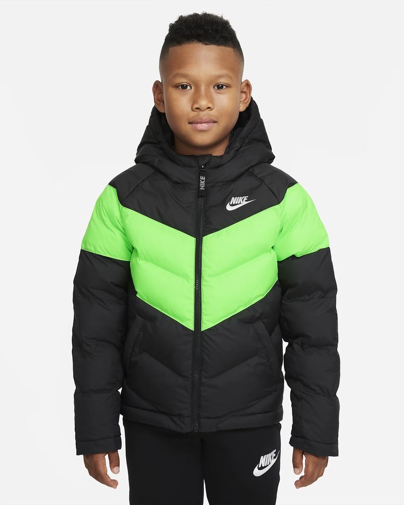 Chaqueta Infantil Nike Sportswear - - Negro Verde | EKINSPORT
