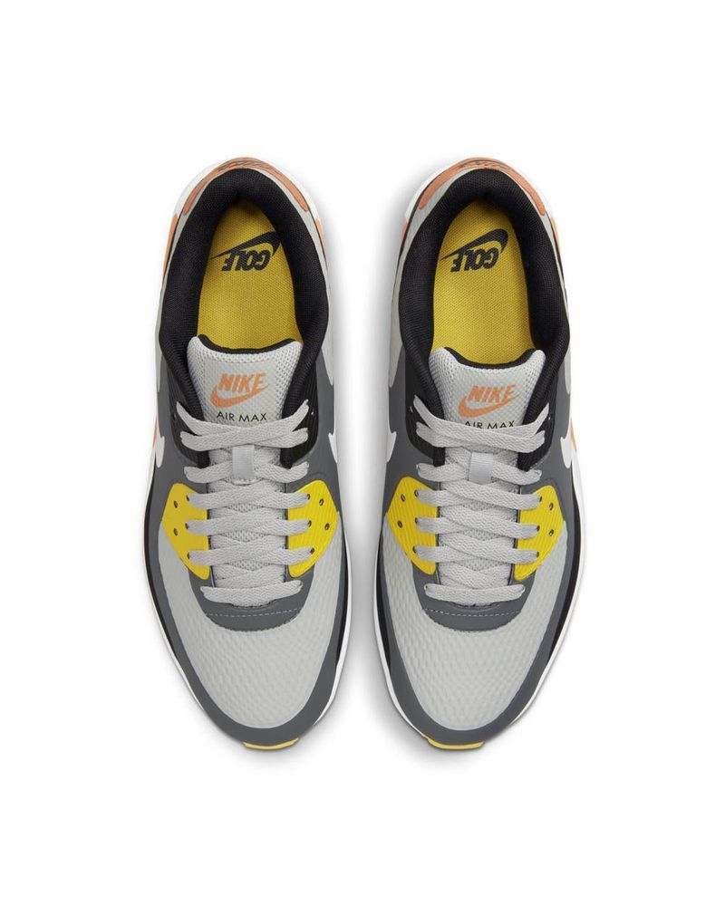 chaussures de golf nike air max 90 g grises cu9978 012