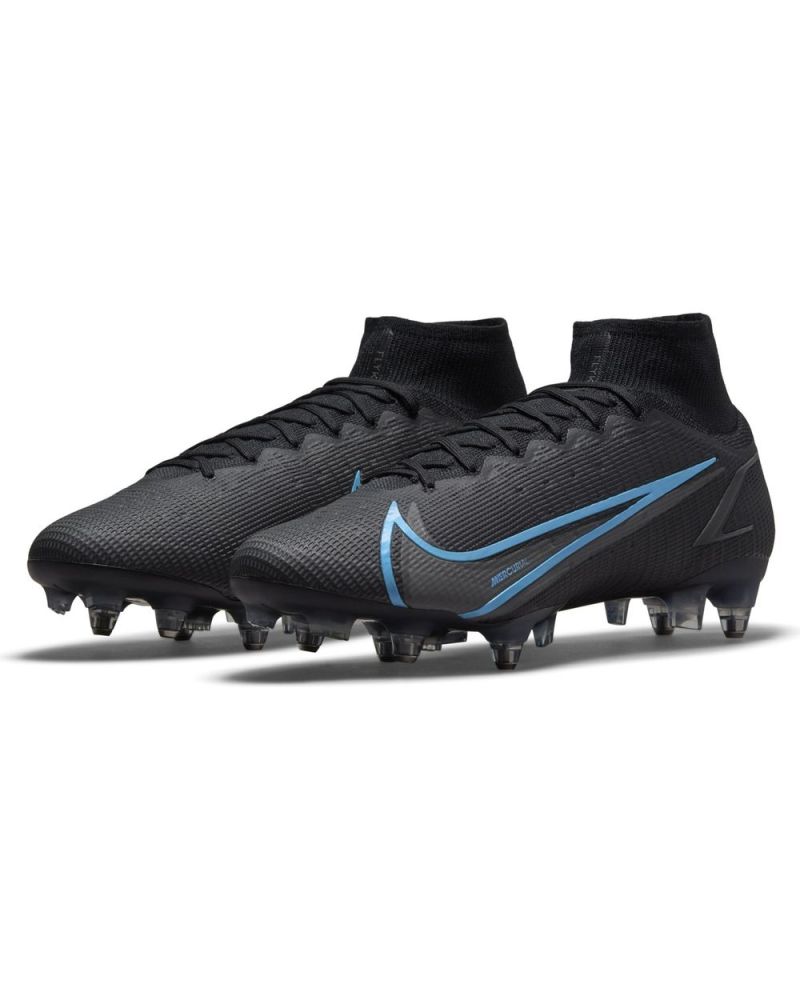 Chaussures de football Nike Mercurial Superfly 8 Elite SG-Pro AC Noires - Renew Pack - CV0960-004