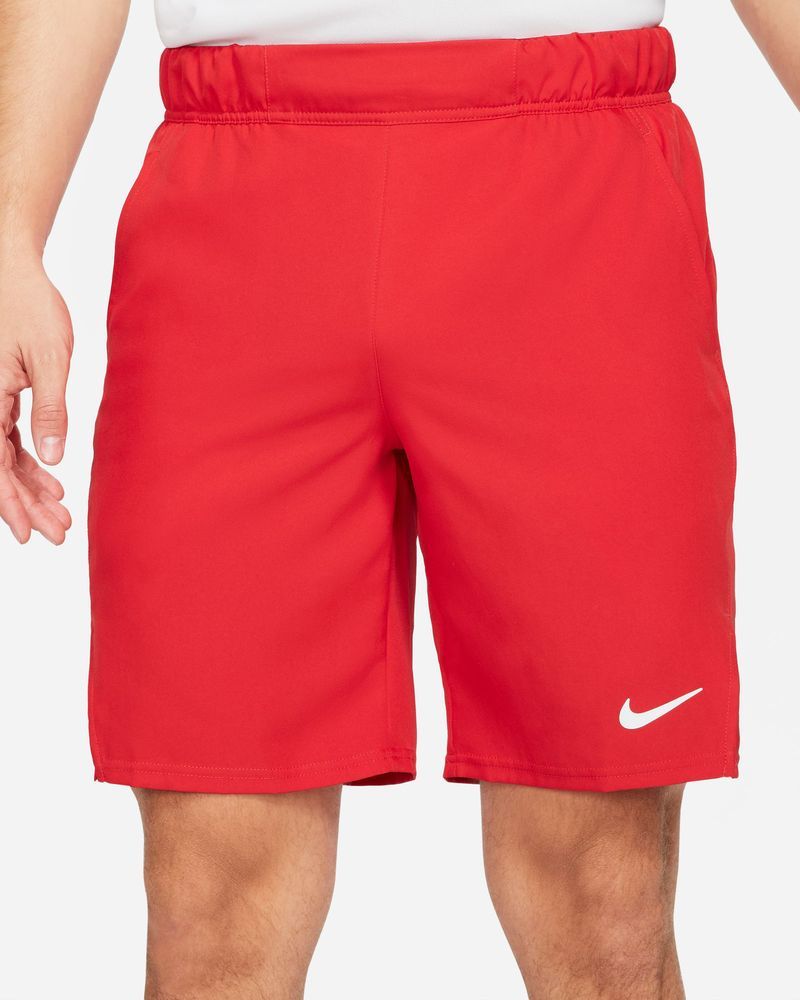 Men red nike best sale shorts