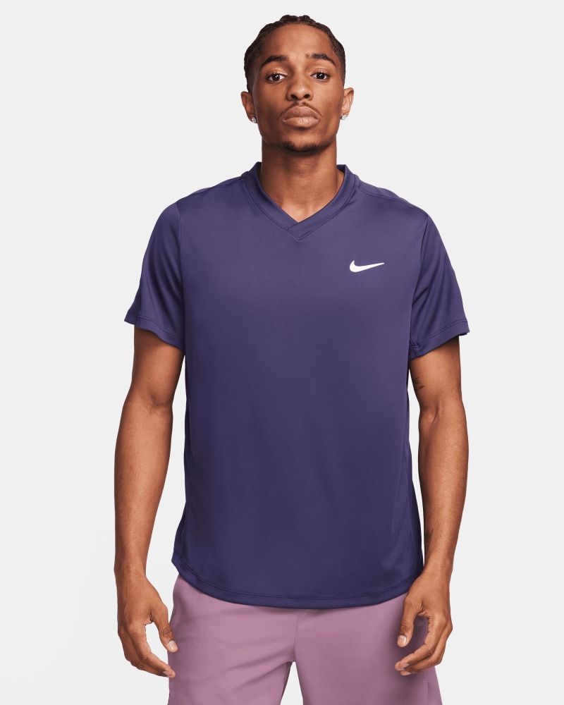 Men's NikeCourt Violet tennis top