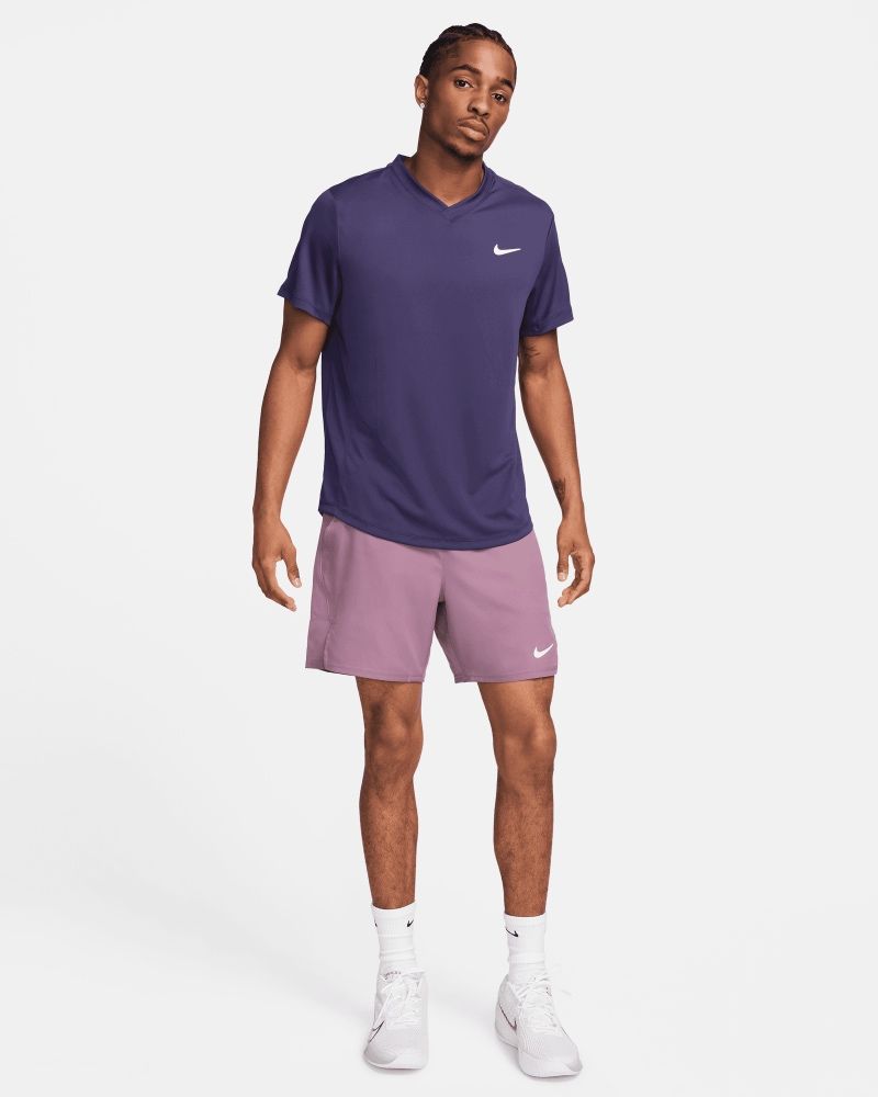 Men's NikeCourt Violet tennis top