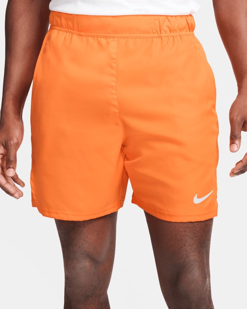Men s Nike NikeCourt Orange tennis shorts EKINSPORT