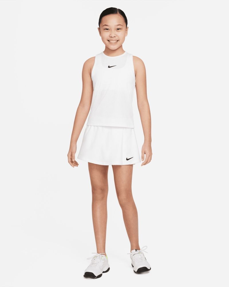 White nike court 2025 victory tennis skirt
