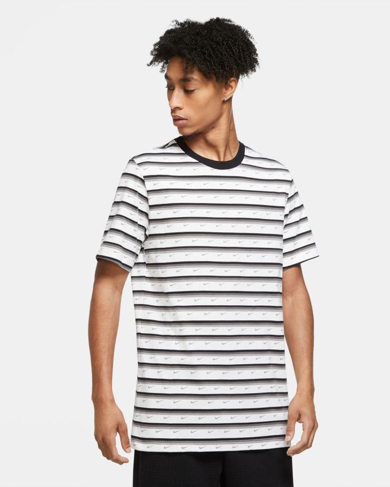 Tee shirt nike rayé discount