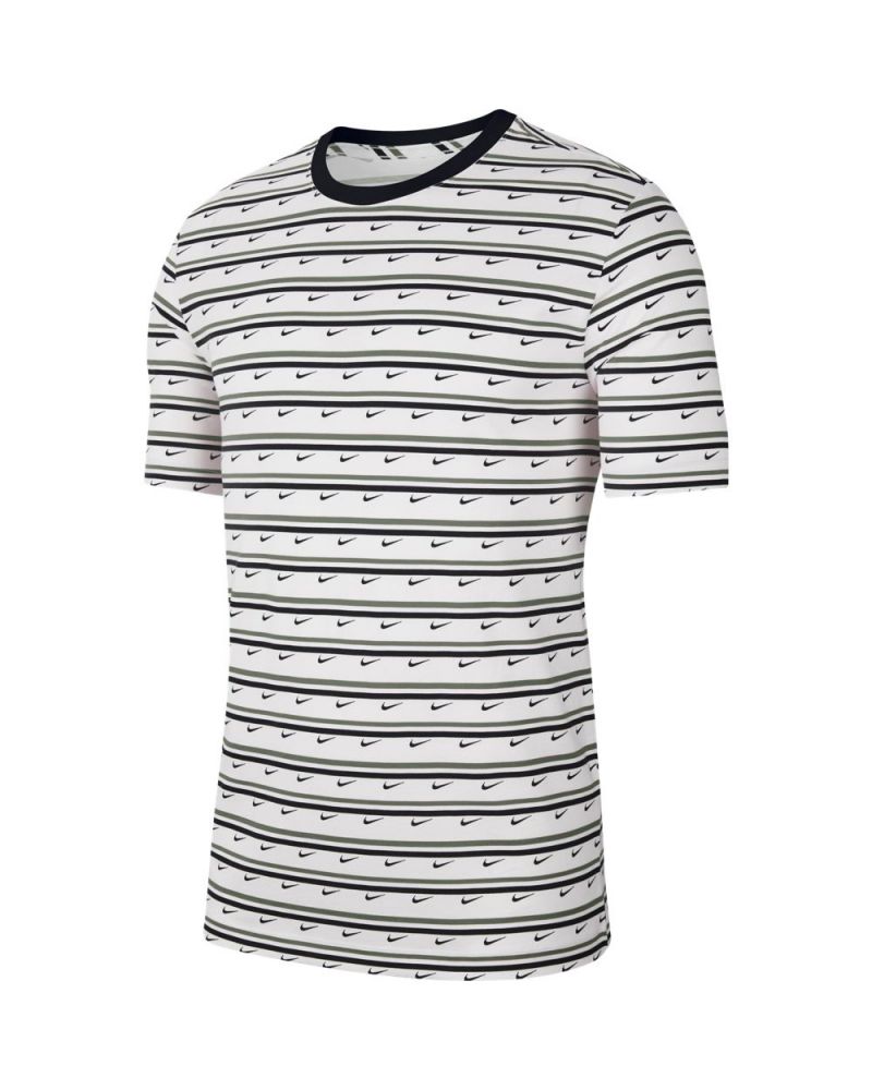 Tee shirt discount nike rayé