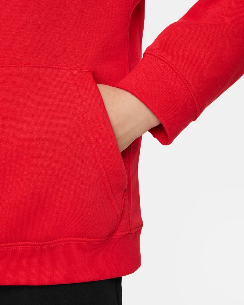 Sweat à capuche Nike Team Club 20 Rouge pour enfant Sweat à capuche Nike Team Club 20 Rouge pour enfant