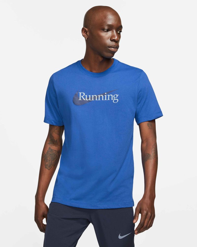 Nike Dri FIT Running Tee for Men CW0945 EKINSPORT