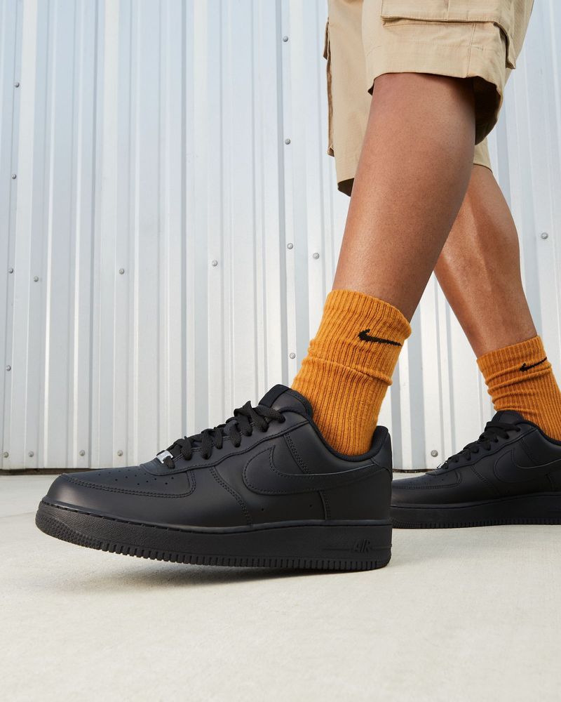 Nike Air Force 1 07 Black Men s Shoes EKINSPORT