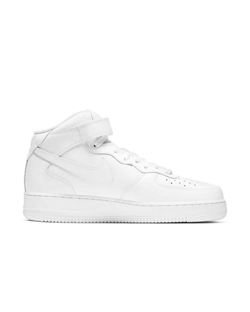 Nike air force cheap 1 mid homme blanche