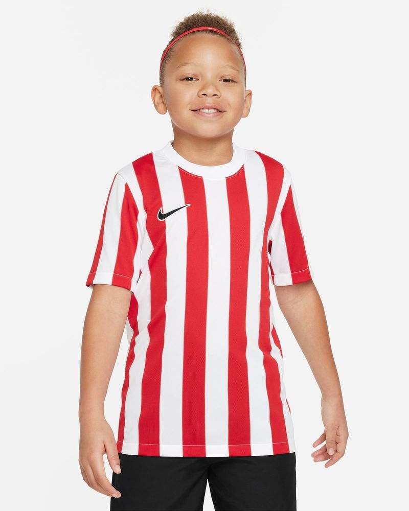Camiseta nike blanca y roja deals