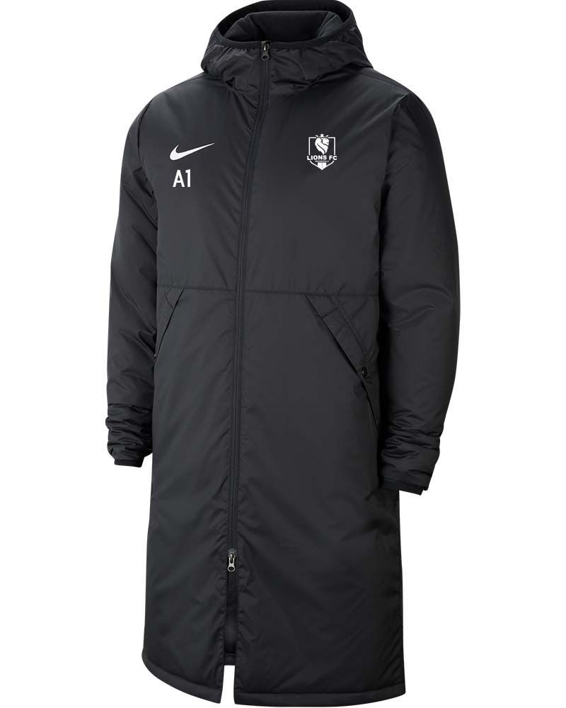 Parka Nike Lions FC Magnanville Noir pour homme Parka Nike Lions FC Magnanville Noir pour homme