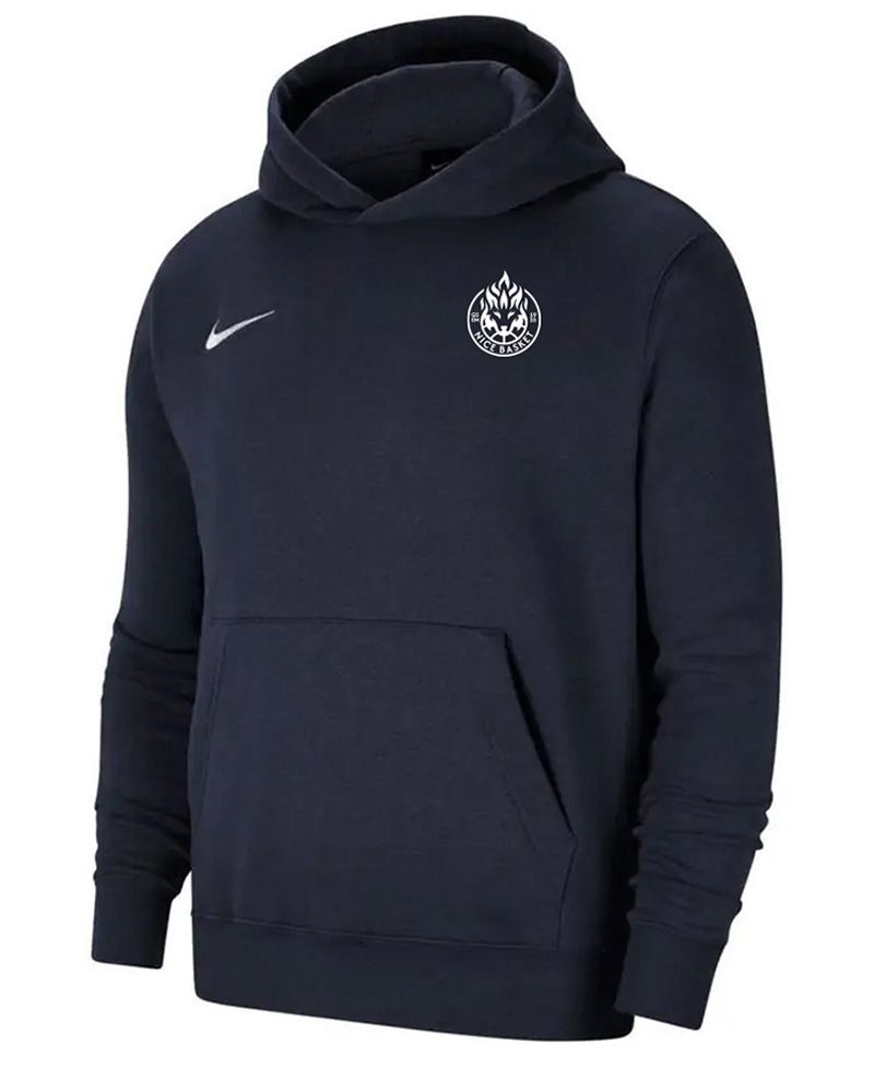 Sweat capuche Bleu Marine pour Enfant GSEM Nice Basket EKINSPORT