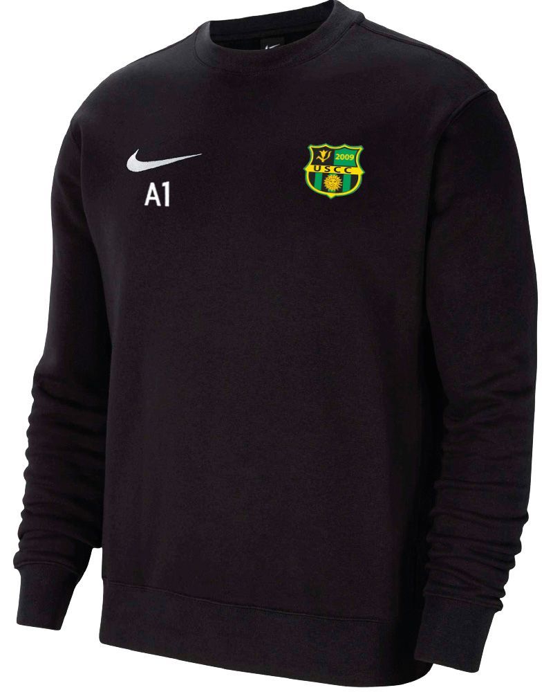 Sweat-shirt US Carqueiranne La Crau Noir pour homme