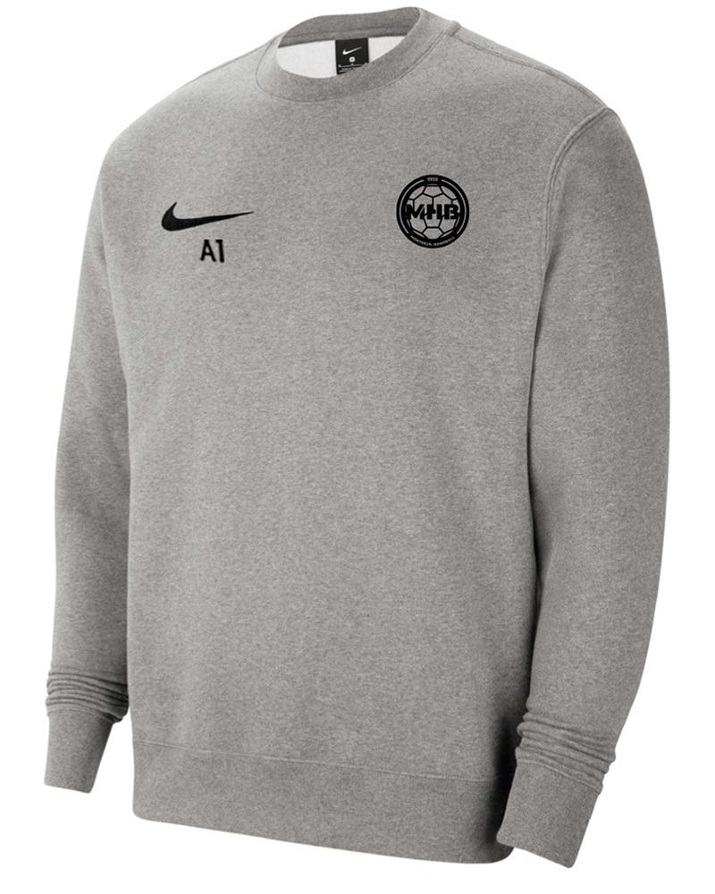 nike air sweatshirt grey