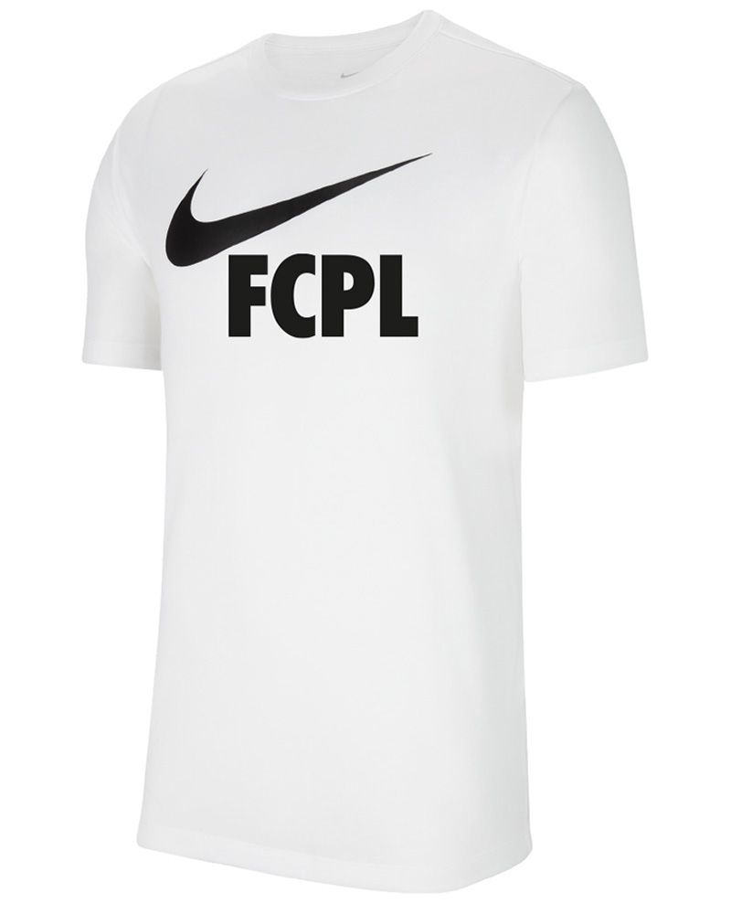 T shirt Blanc pour Enfant Puiseux Louvres 95 FC EKINSPORT