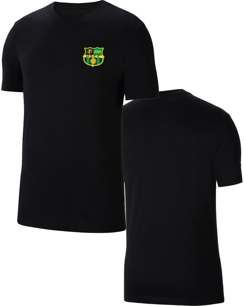 T-shirt US Carqueiranne La Crau Noir pour enfant