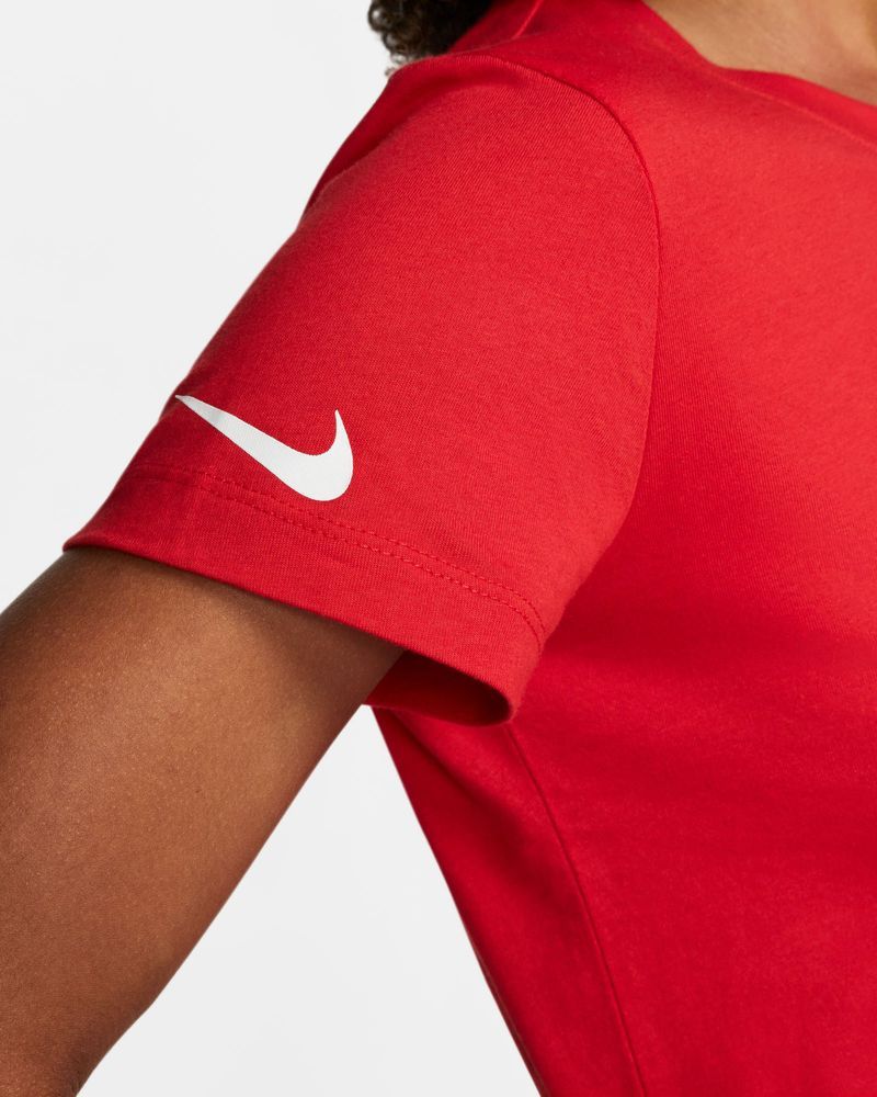 T-Shirt Nike Team Club 20 pour Femme - CZ0903-657 - Rouge