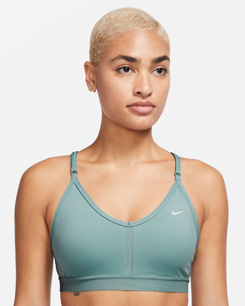 Women's Nike Indy Water Green Bra - CZ4456-309