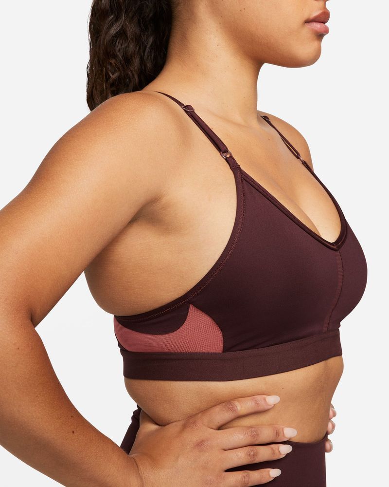 Maroon nike sports bra 2025