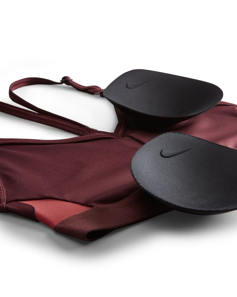 Maroon nike clearance sports bra