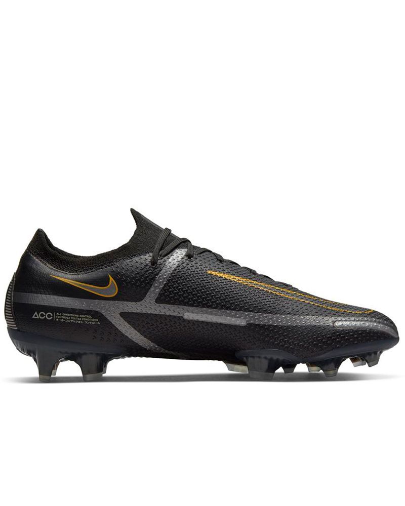 Chaussures de football Nike Phantom GT2 Elite FG Noir et Or - CZ9890-007