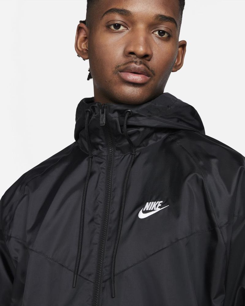 Veste à capuche Nike Sportswear Heritage Essentials Windrunner pour Homme -  DA0001-010 - Noir