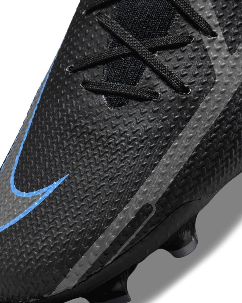 Chaussures de football Nike Phantom GT2 Pro FG Noires et Bleues - Renew Pack - DA4432-004