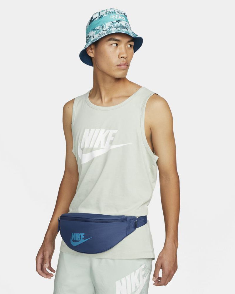 Nike fanny pack blue cheap