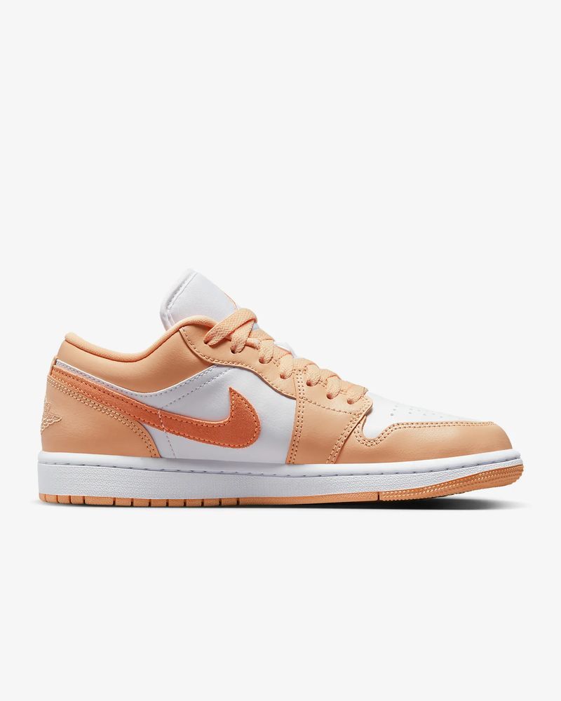 Nike air jordan orange sale femme