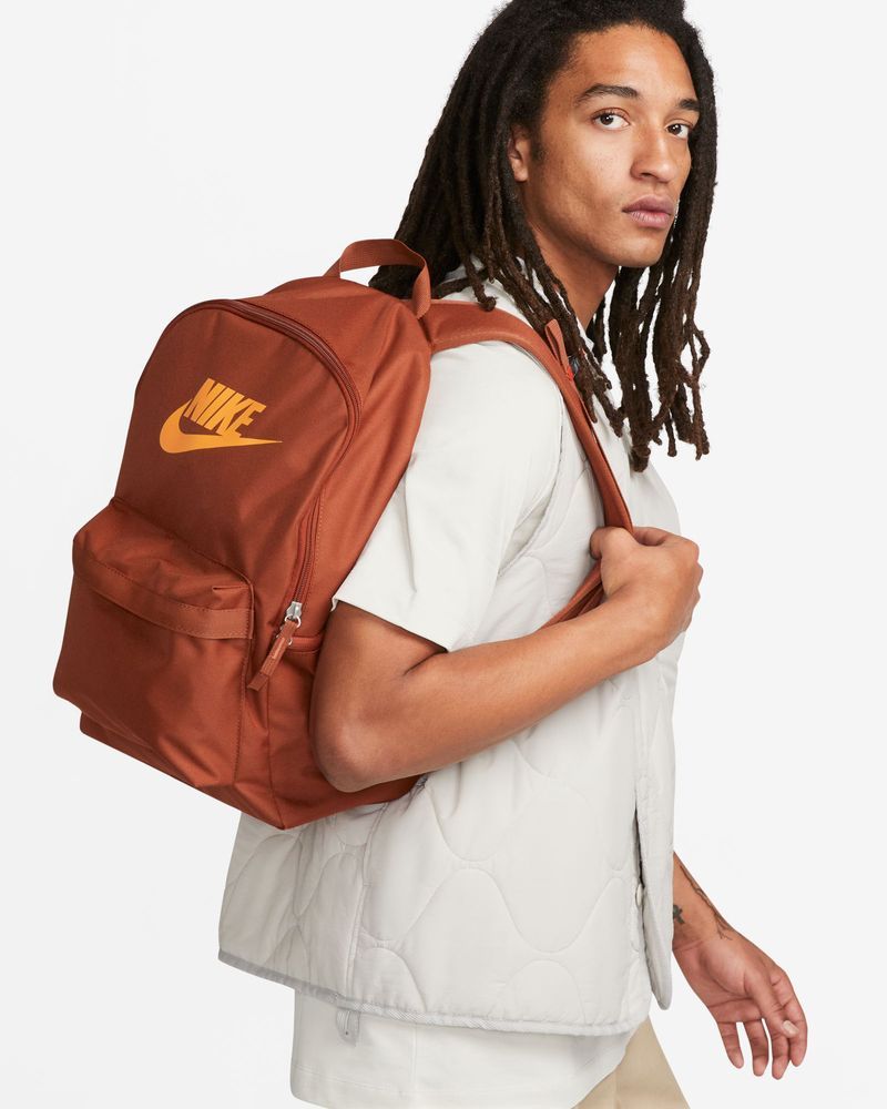 Nike Heritage Orange Unisex Backpack EKINSPORT