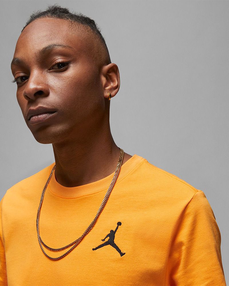 Jordan blue and yellow shirt on sale
