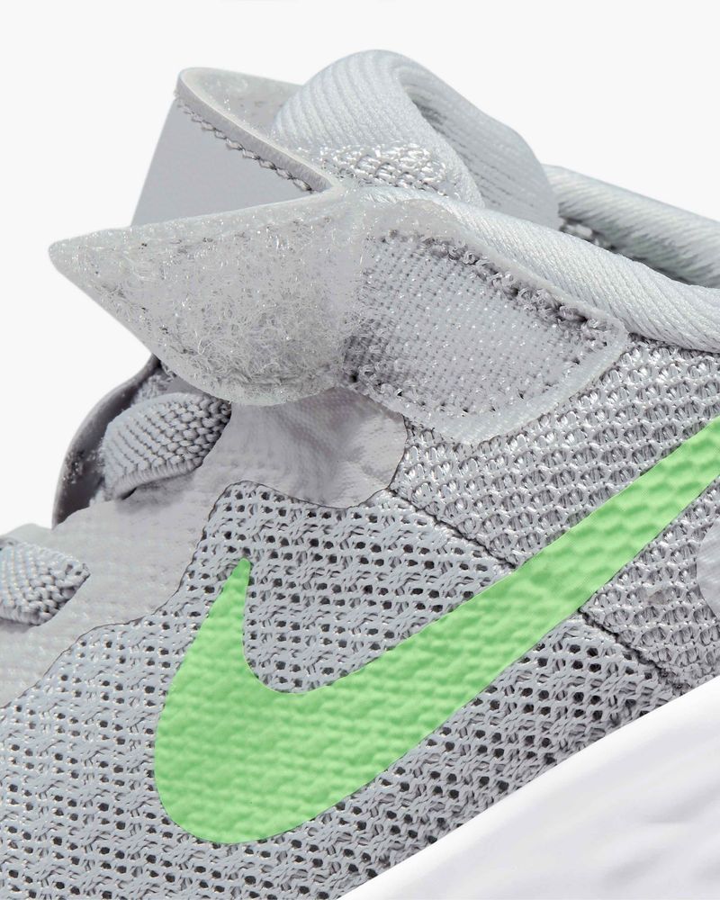 Nike shoes grey clearance and lime green