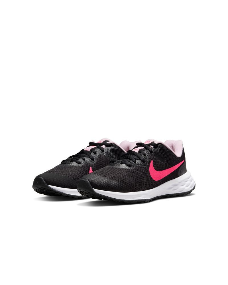 Shoes Nike Revolution 6 Black Pink for Child DD1096 007