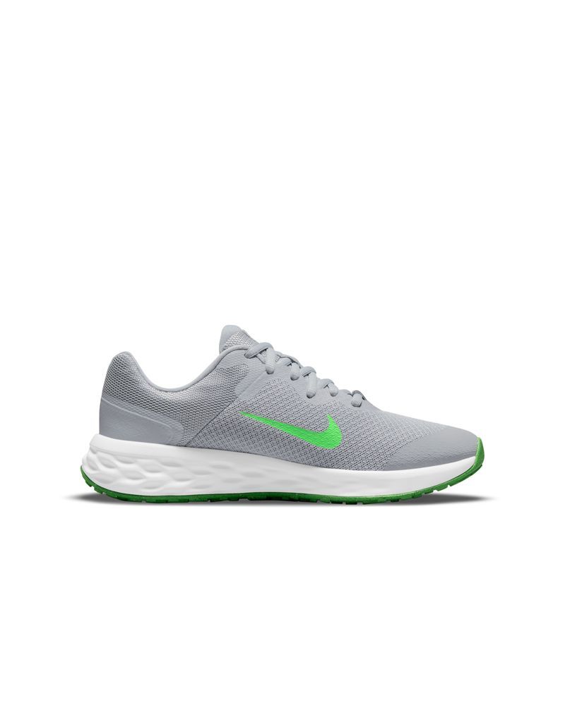 Shoes Nike Revolution 6 Grey Green for Child DD1096 009