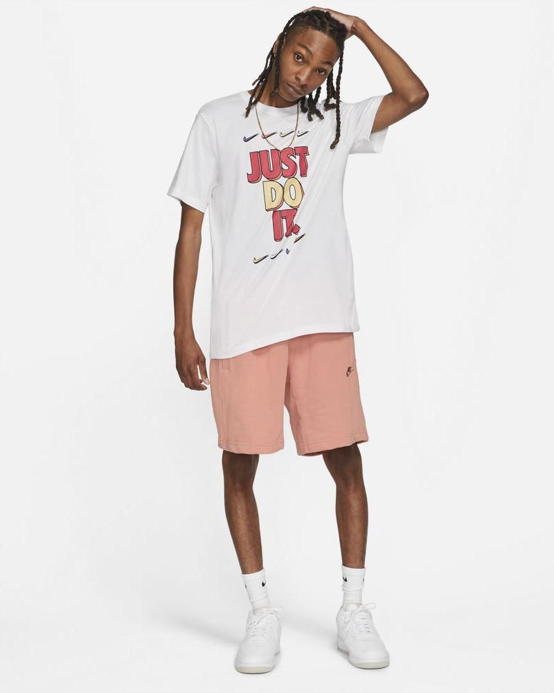 T shirt nike just do it blanc outlet
