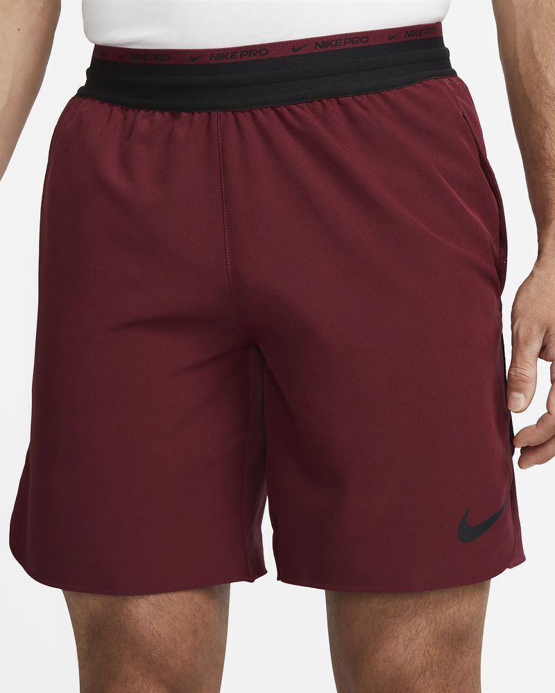 Nike shorts burgundy discount