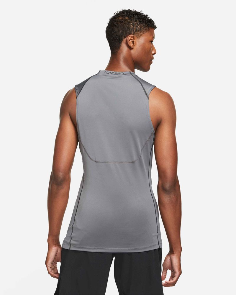 Men's Nike Pro Grey Compression Jersey