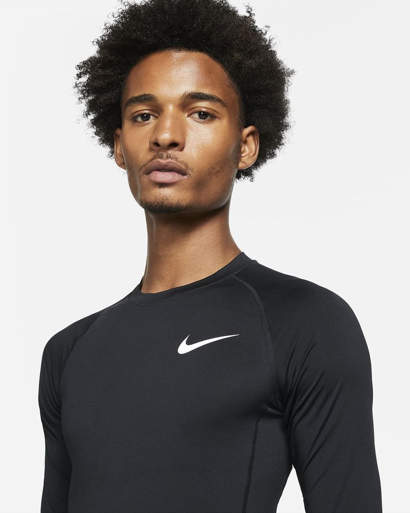 Maillot de compression manches longues Nike Pro Dri-FIT pour Homme -  DD1990-010 - Noir