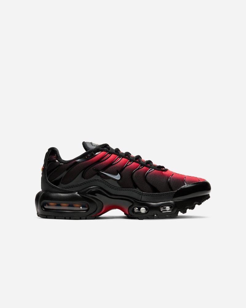 Nike tuned 1 top noir et rouge