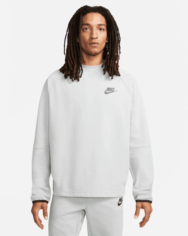 Nike grey on sale and white sweatshirt