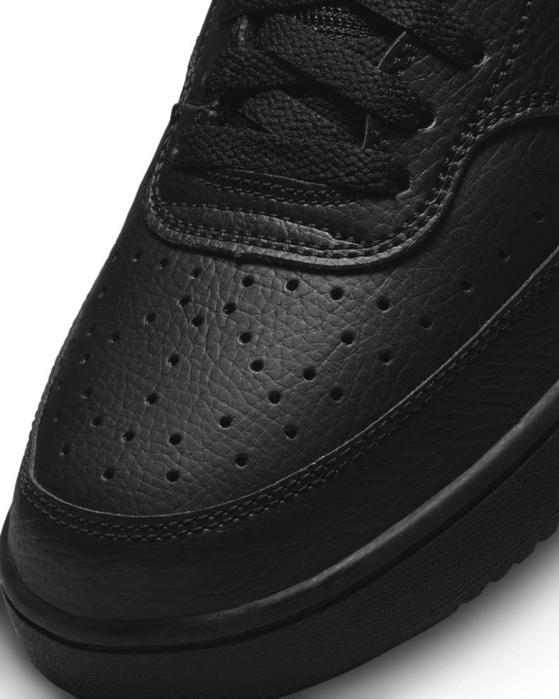 Nike court vision clearance low noir