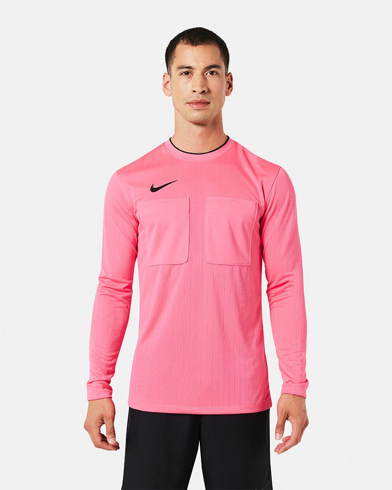 Nike Offizieller FFF II Langarm Schiedsrichter Trikot Rosa f r