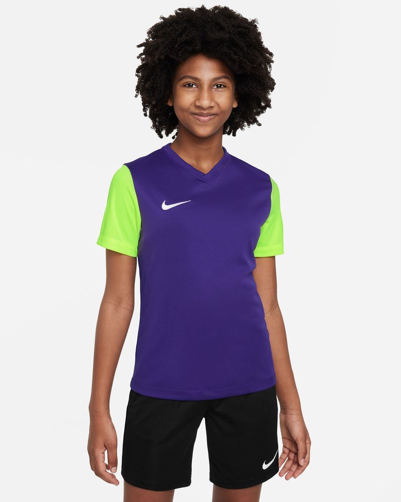 Camisola Nike Dri FIT Tiempo Premier II para crian as DH8389 547